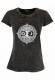 T-SHIRT DONNA IN COTONE STONEWASHED - OVERDYE CON