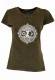 T-SHIRT DONNA IN COTONE STONEWASHED - OVERDYE CON