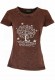 T-SHIRT DONNA IN COTONE STONEWASHED - OVERDYE CON