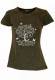 T-SHIRT DONNA IN COTONE STONEWASHED - OVERDYE CON