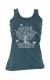 CANOTTA DONNA IN COTONE STONE WASHED OVERDYE CON S