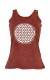 CANOTTA DONNA IN COTONE STONE WASHED OVERDYE CON S