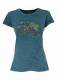 T-SHIRT DONNA IN COTONE STONEWASHED - OVERDYE CON