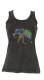 CANOTTA DONNA IN COTONE STONE WASHED OVERDYE CON S