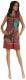 VESTITO CORTO, SMANICATO IN TESSUTO CON ELASTAN, S
