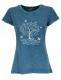 T-SHIRT DONNA IN COTONE STONEWASHED - OVERDYE CON