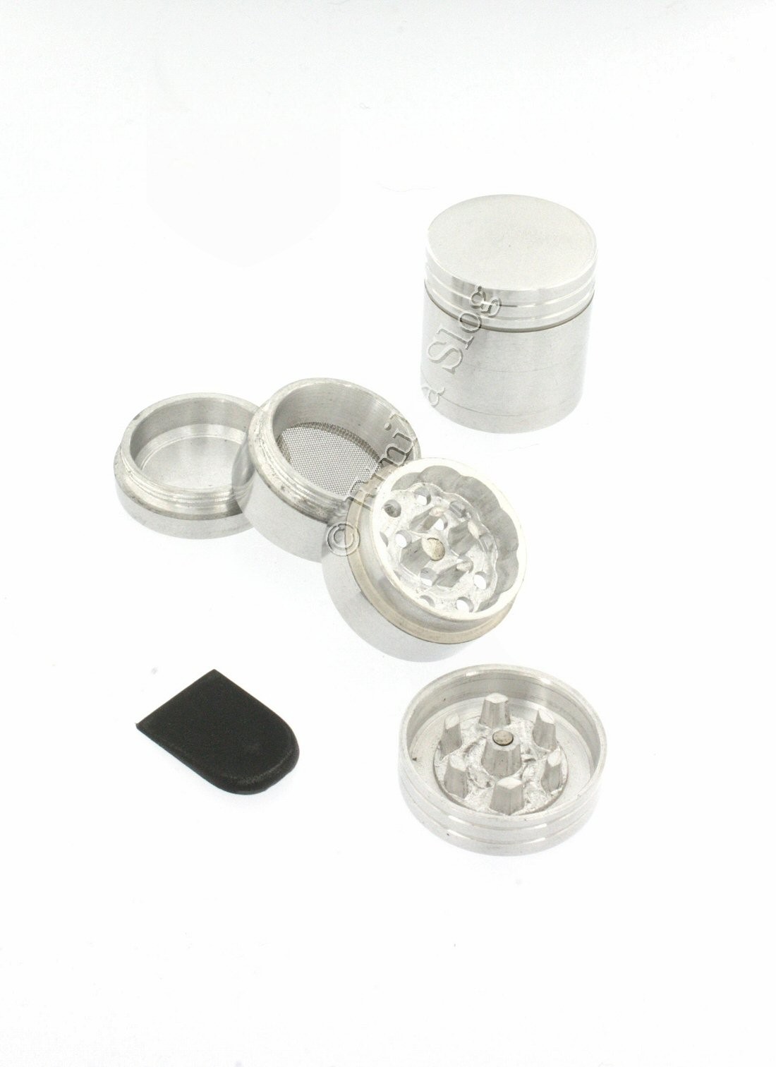GRINDER IN METALLO UNICOLORE, 4 PARTI CON FILTRO, GRINDER IN METALLO UNICOLORE, 4 PARTI CON FILTRO,