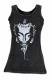 CANOTTA DONNA IN COTONE STONE WASHED OVERDYE CON S