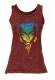 CANOTTA DONNA IN COTONE STONE WASHED OVERDYE CON S
