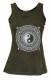 CANOTTA DONNA IN COTONE STONE WASHED OVERDYE CON S