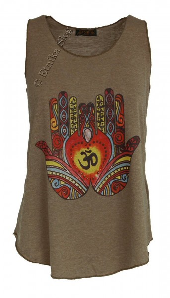 COTTON TANK TOPS - STONEWASHED WITH PRINT AB-BCT04-03 - Oriente Import S.r.l.