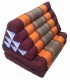 MATERASSINO THAI CUSCINO TRIANGOLARE E 2 SUPPORTI,