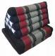 MATERASSINO THAI CUSCINO TRIANGOLARE E 2 SUPPORTI,