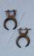 PIERCING, ORECCHINO STICK IN CORNO.LUNGHEZZA