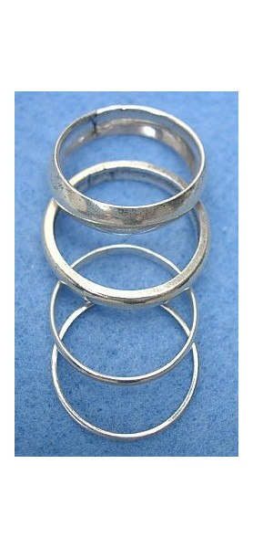 WROUGHT SILVER RINGS ARG-ANF07 - Oriente Import S.r.l.