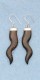 PIERCING - ORECCHINI FATTI DI LEGNO, CON ATTACCO I