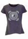 T-SHIRT DONNA IN COTONE STONEWASHED - OVERDYE CON