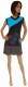 VESTITO IN COTONE SENZA MANICHE, CON STAMPE E RICA