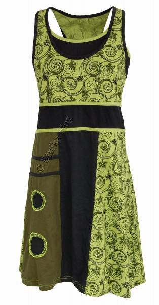 VESTITI JERSEY DI COTONE MANICA CORTA E SMANICATI VESTITO IN COTONE SENZA MANICHE,FINTA CANOTTA SOTT - com Etnika Slog d.o.o.