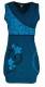 VESTITO IN COTONE MANICA CORTA, CON STAMPE E RICAM