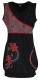 VESTITO IN COTONE MANICA CORTA, CON STAMPE E RICAM