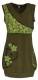 VESTITO IN COTONE MANICA CORTA, CON STAMPE E RICAM