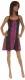 VESTITO IN COTONE SPALLINE STRETTE,FASCE TINTA UNI