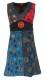 VESTITO PACTHWORK IN COTONE SENZA MANICHE CON SCOL