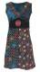VESTITO PACTHWORK IN COTONE SENZA MANICHE CON SCOL