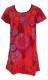 VESTITO MANICHE CORTE DA BAMBINA IN COTONE STAMPAT