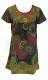 VESTITO MANICHE CORTE DA BAMBINA IN COTONE STAMPAT