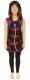 VESTITO DA BAMBINA IN COTONE CON RICAMI, SENZA MAN