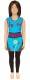 VESTITO DA BAMBINA IN COTONE CON RICAMI E STAMPE,