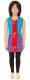 VESTITO DA BAMBINA IN COTONE CON STAMPE, SENZA MAN