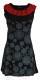 VESTITO IN COTONE, SCOLLO TONDO, CON 4 CERNIERE SU