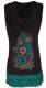 VESTITO IN COTONE SMANICATO CON COLLO AMPIO.