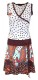 VESTITO IN MAGLINA DI COTONE CON ELASTAN, INCROCIA