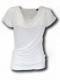 TOP IN MAGLINA DI COTONE CON ELASTAN, MANICA CORTA