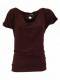 TOP IN MAGLINA DI COTONE CON ELASTAN, MANICA CORTA