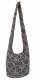 BORSA TRACOLLA A SACCA CM 30X30X15 IN COTONE CON S