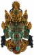 OGGETTISTICA NEPAL, MASCHERA DA APPENDERE IN RESIN