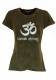 T-SHIRT DONNA IN COTONE STONEWASHED - OVERDYE CON