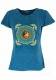 T-SHIRT DONNA IN COTONE STONEWASHED - OVERDYE CON