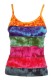 TOP IN COTONE A RIGHE CUCITE TIE DYE. DISPON