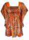 TOP / CANOTTE / MAGLIE IN SATIN TOP IN SATIN CON MANICA A FARFALLA E FASCIA ELASTI - Etnika Slog d.o.o.