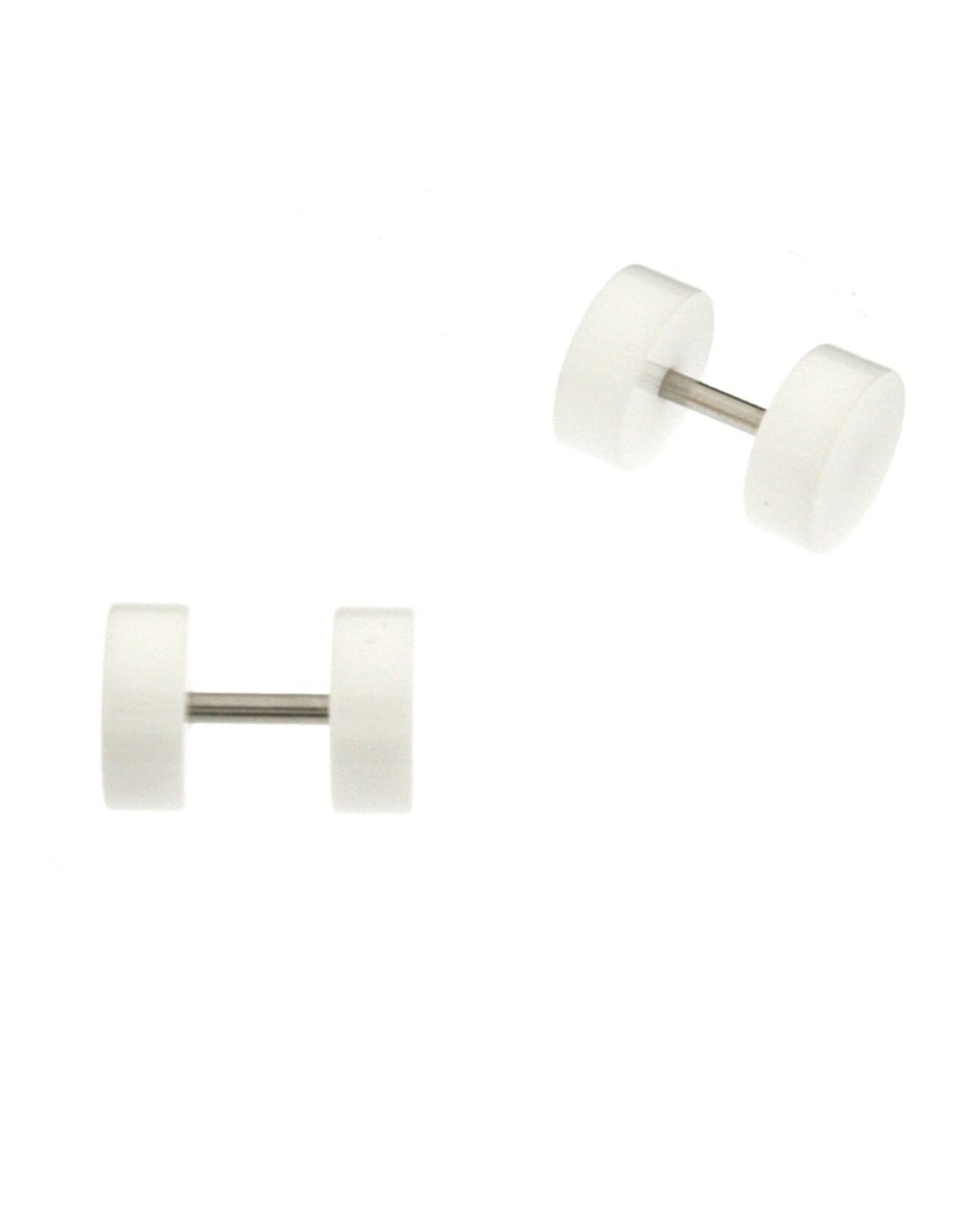 ORECCHINO PIERCING FINTO ALLARGATORE ACRILICO, DIA ORECCHINO PIERCING FINTO ALLARGATORE ACRILICO, DIA