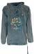 CAMICIA MANICA LUNGA IN COTONE STONE WASHED CON ST