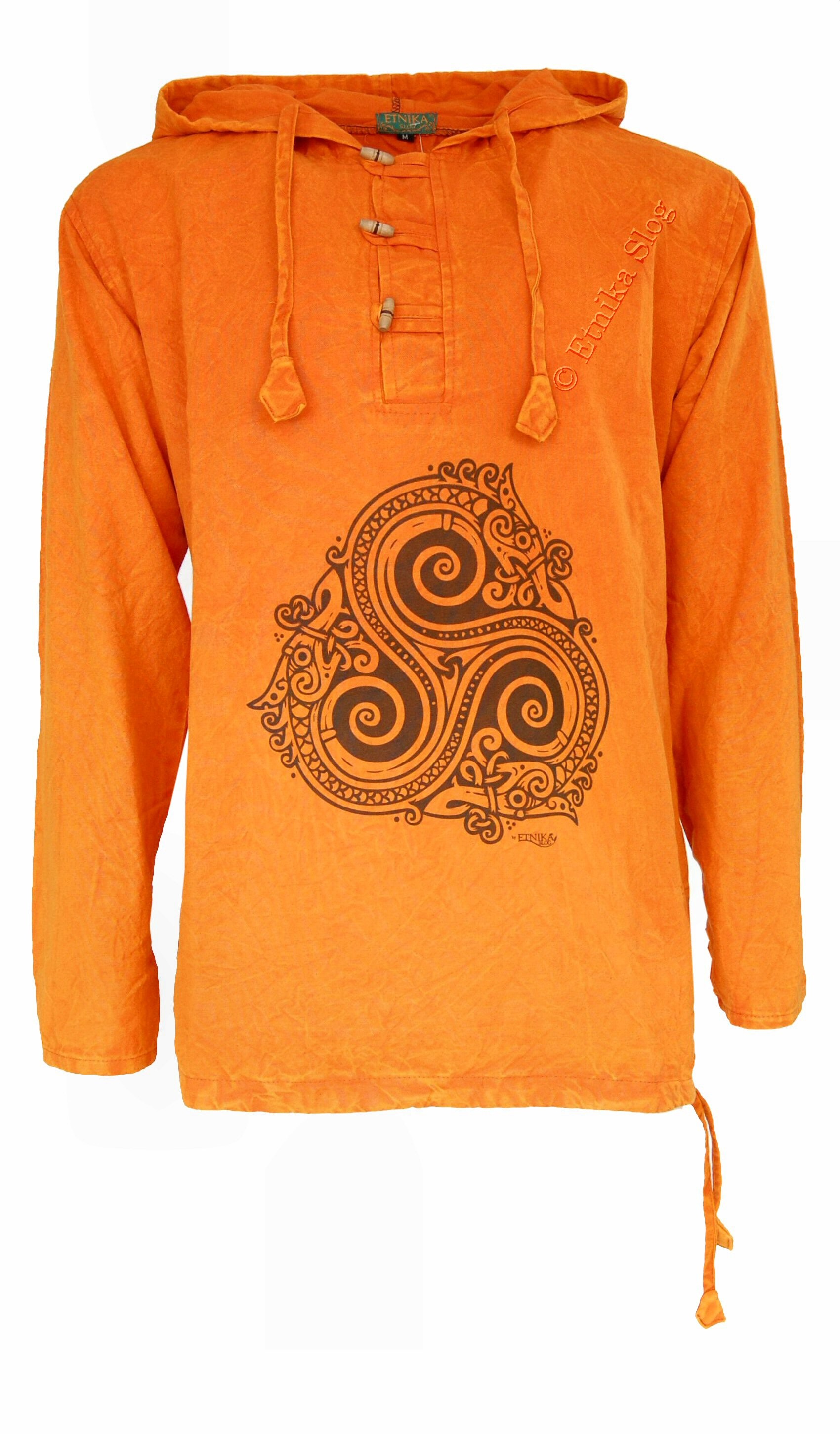 CAMICIA MANICA LUNGA IN COTONE STONE WASHED CON ST CAMICIA MANICA LUNGA IN COTONE STONE WASHED CON ST