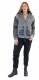 GIACCONE UNISEX IN LANA MELANGE, FODERATO IN PILE,