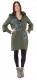 CAPPOTTO IN COTONE CON INTERNO IN PILE, CAPPUCCIO,